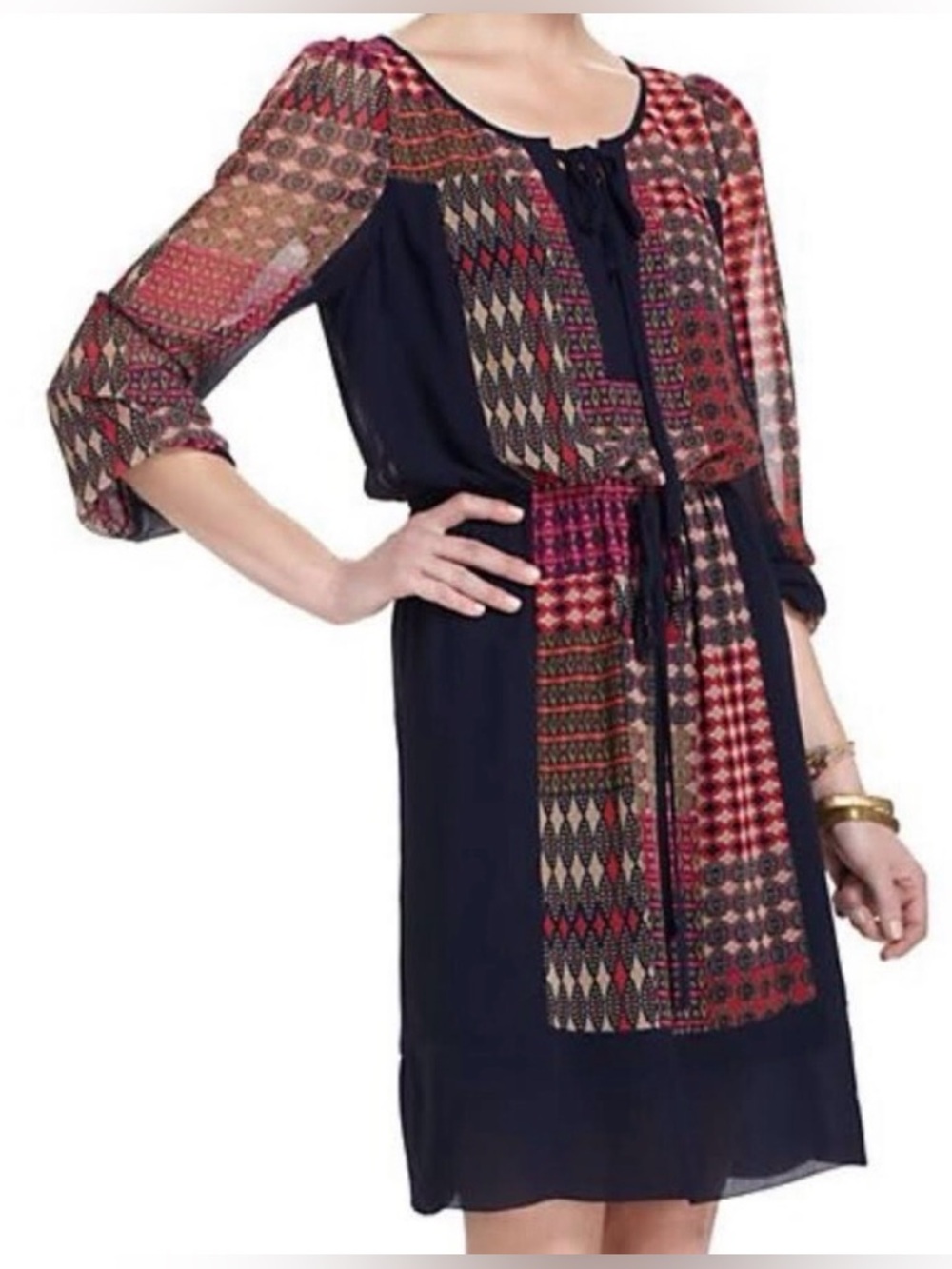 Anthropologie Maeve Rosalie Peasant Dress Women’s Size Small
